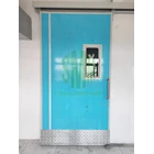 Vacuum Sliding Door PU Panel Single & Double  5